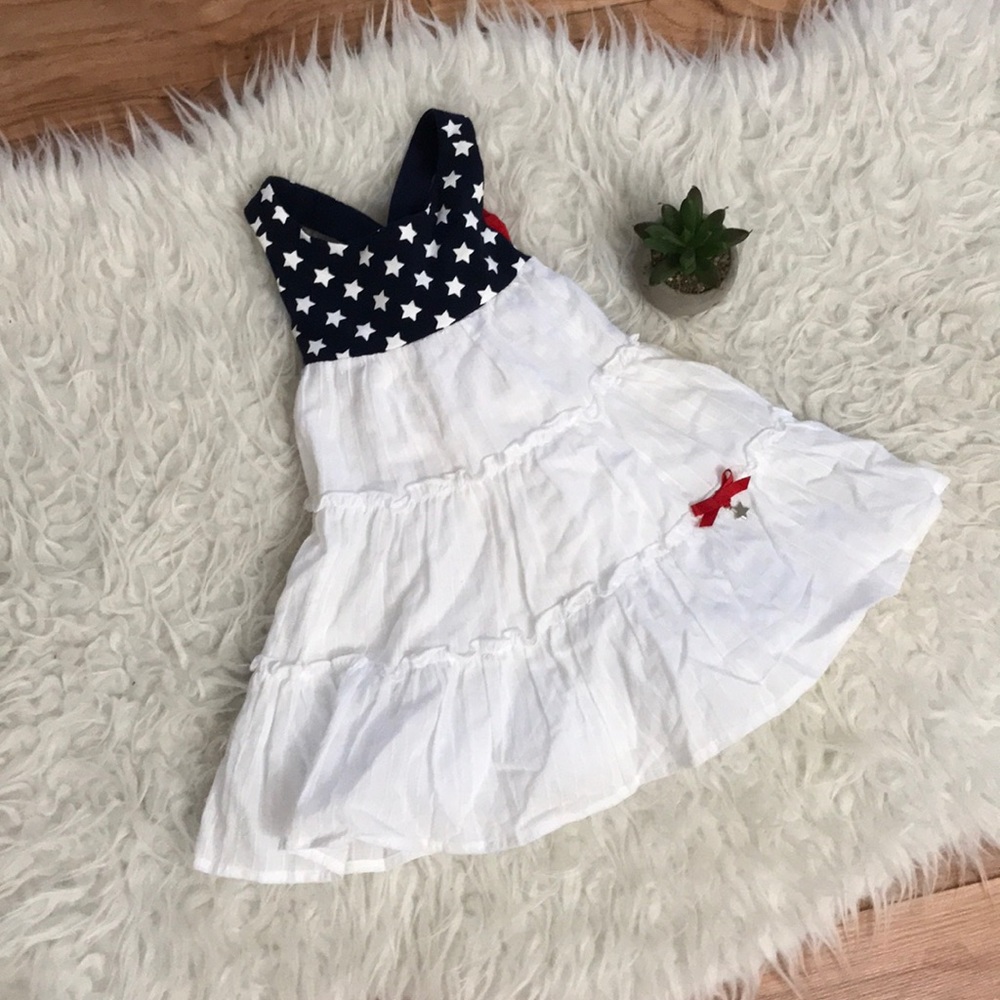 🆕4th of July dress 4 baby girls